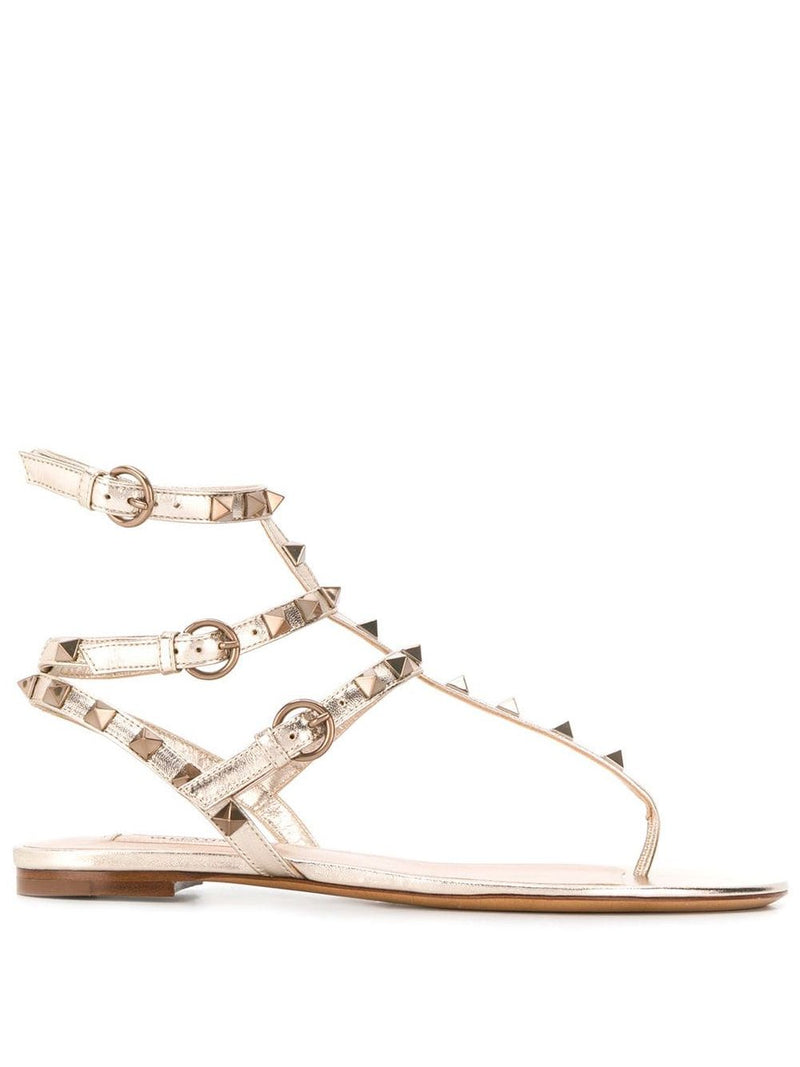 Valentino Garavani Valentino Garavani Rockstud metallic sandals