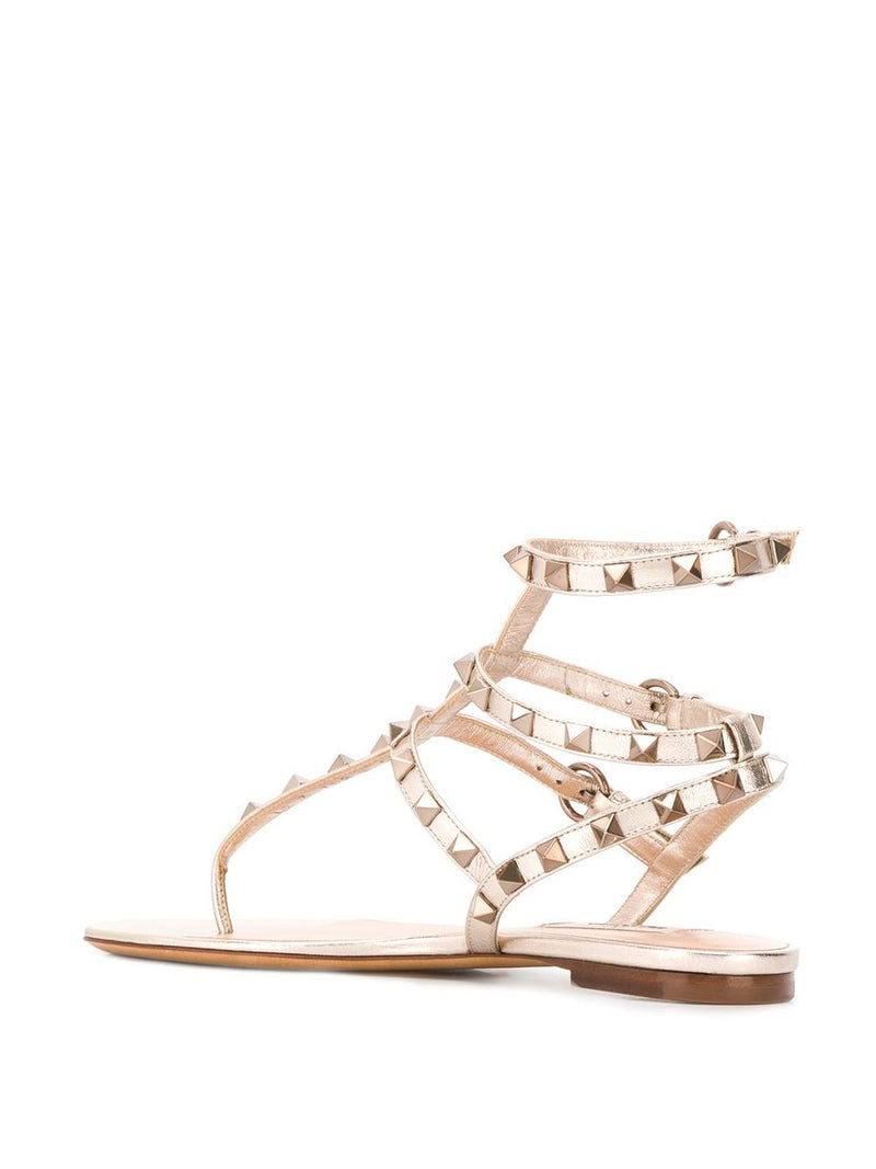 Valentino Garavani Valentino Garavani Rockstud metallic sandals