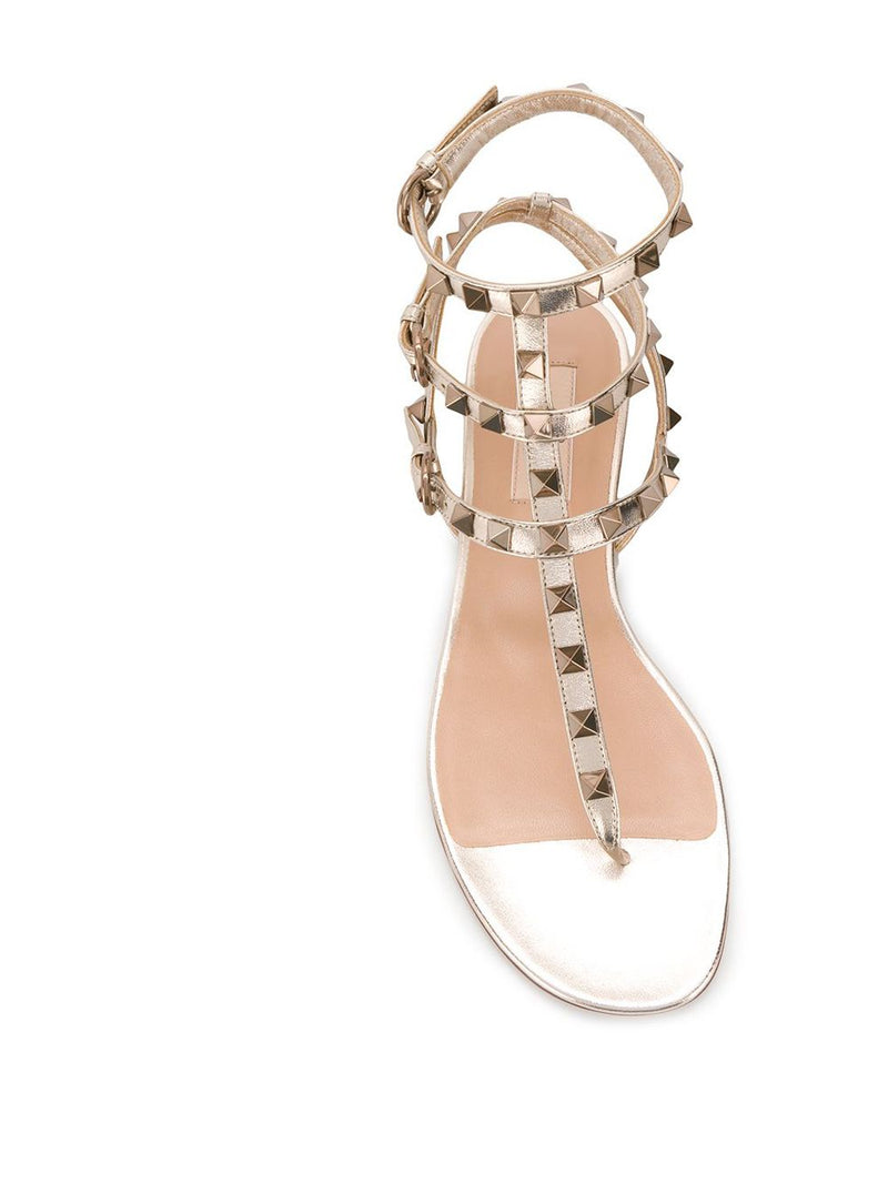 Valentino Garavani Valentino Garavani Rockstud metallic sandals