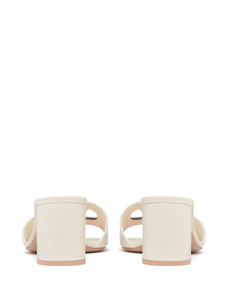 Valentino Garavani Valentino Garavani V-Logo sandals with 60mm cut-out