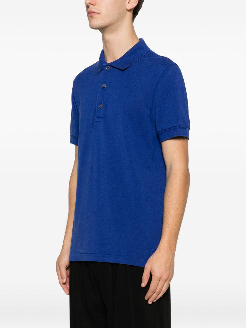 Tom Ford Cotton blend polo shirt | Urbalenti™ NYC