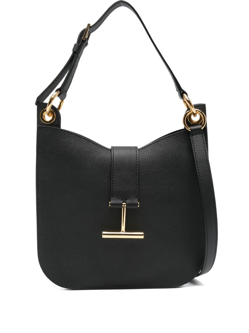 Tom Ford Bolso de hombro pequeño Tara de piel granulada