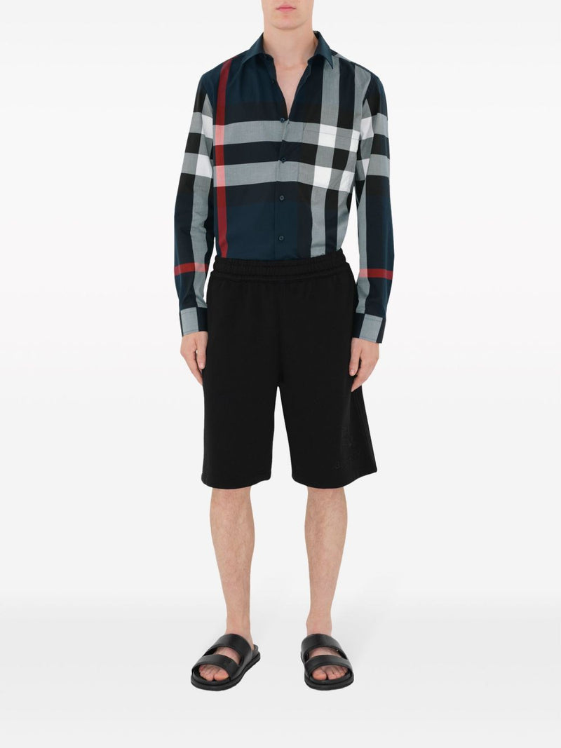 Burberry Check cotton shirt | Urbalenti™ NYC