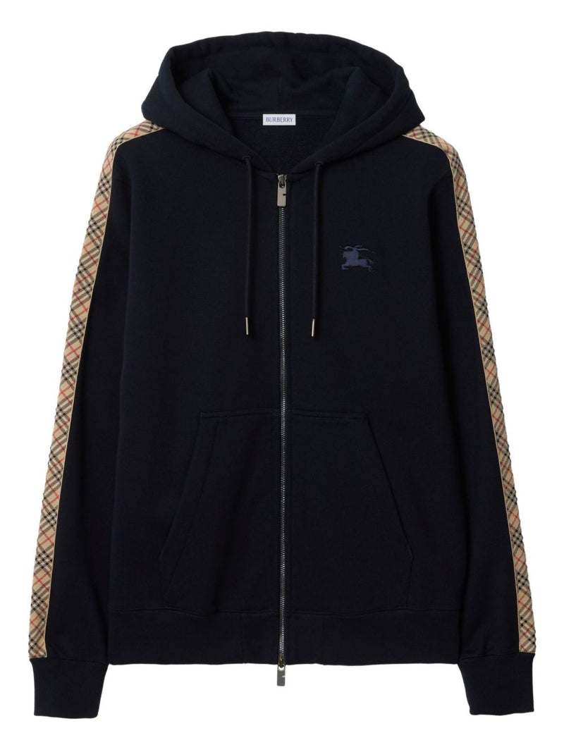 Burberry Check motif cotton hoodie Variant 1 | Urbalenti™ NYC