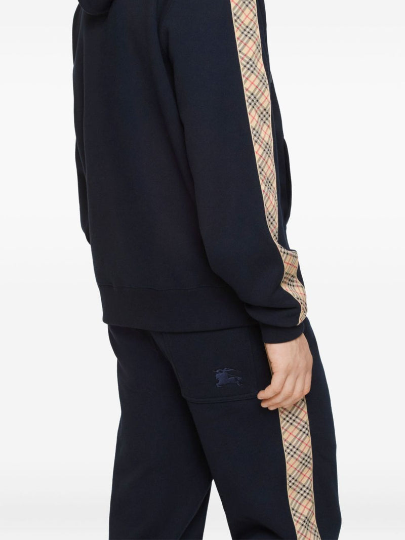 Burberry Check motif cotton hoodie Variant 1 | Urbalenti™ NYC
