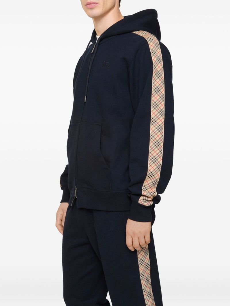 Burberry Check motif cotton hoodie Variant 1 | Urbalenti™ NYC