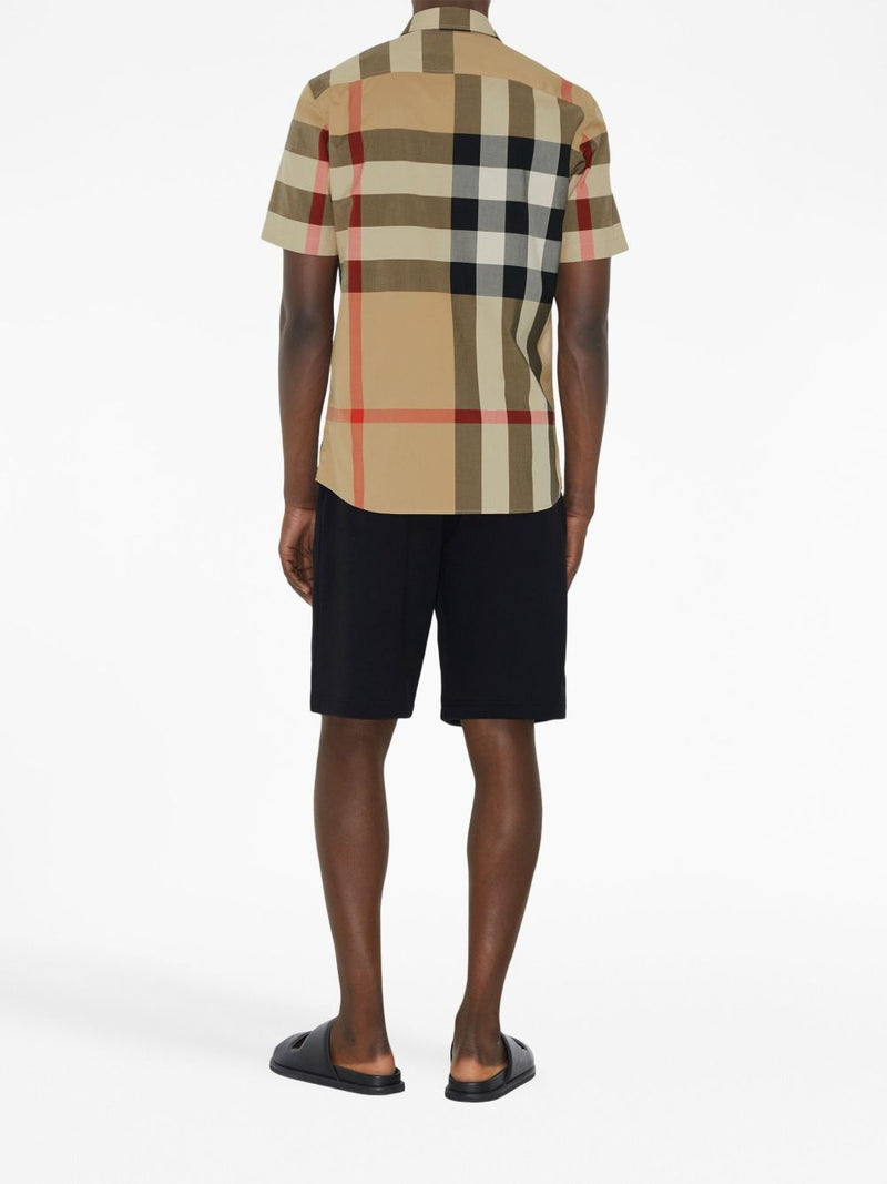 Burberry Check cotton shirt | Urbalenti™ NYC