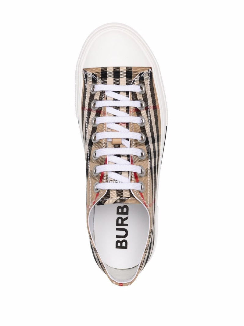 Burberry Vintage Check low-top sneakers | Urbalenti™ NYC