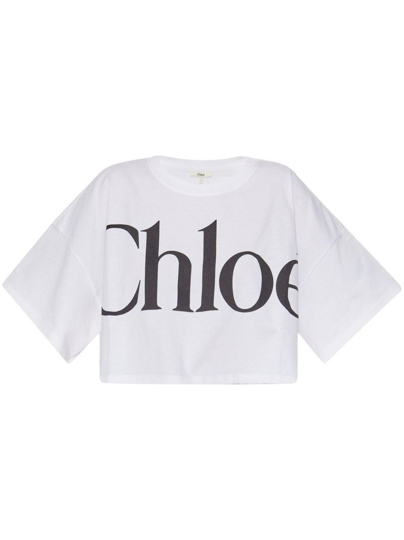 Chloé ChloÃ© Logo cotton t-shirt Variant 2 | Urbalenti™ NYC
