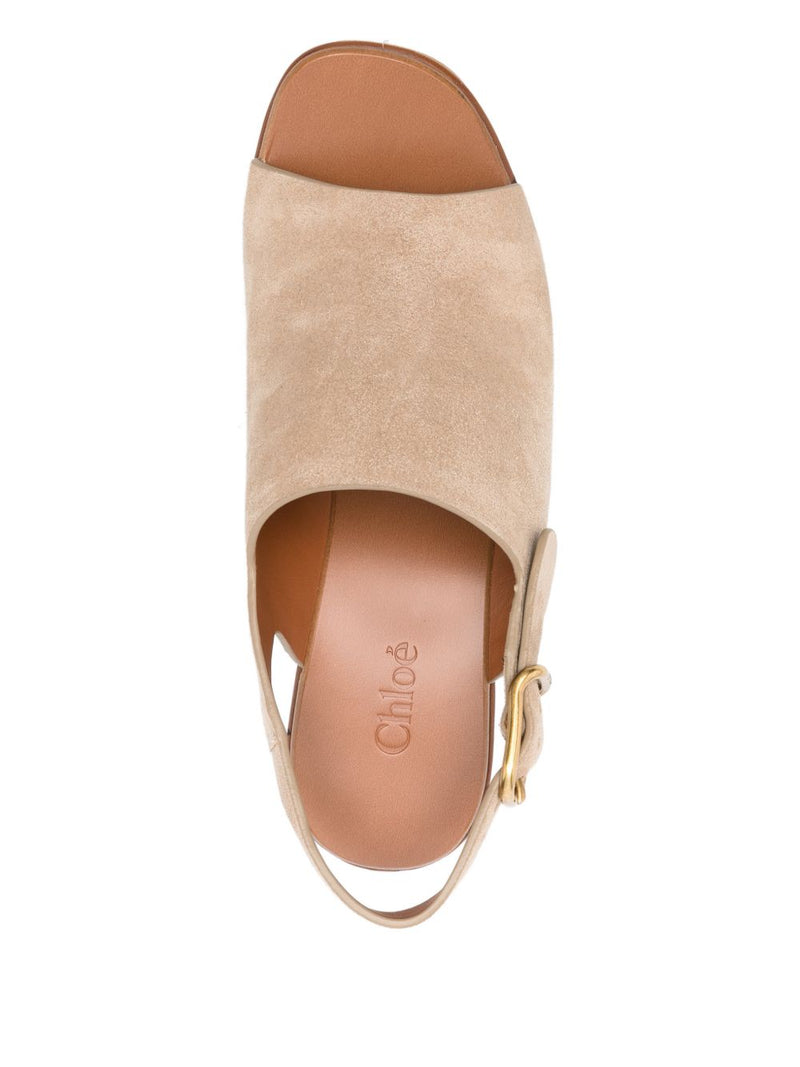 Chloé Maxime wedge sandals | Urbalenti™ NYC
