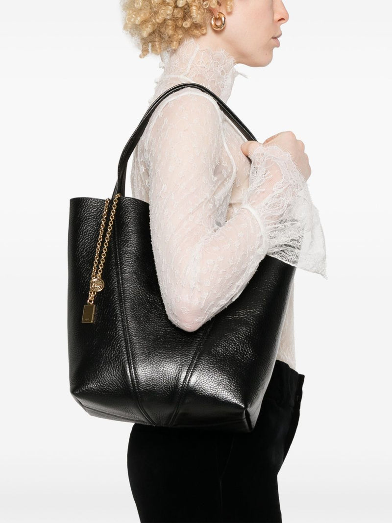 Chloé Spin Tote Bag In Grained Leather | Urbalenti™ NYC