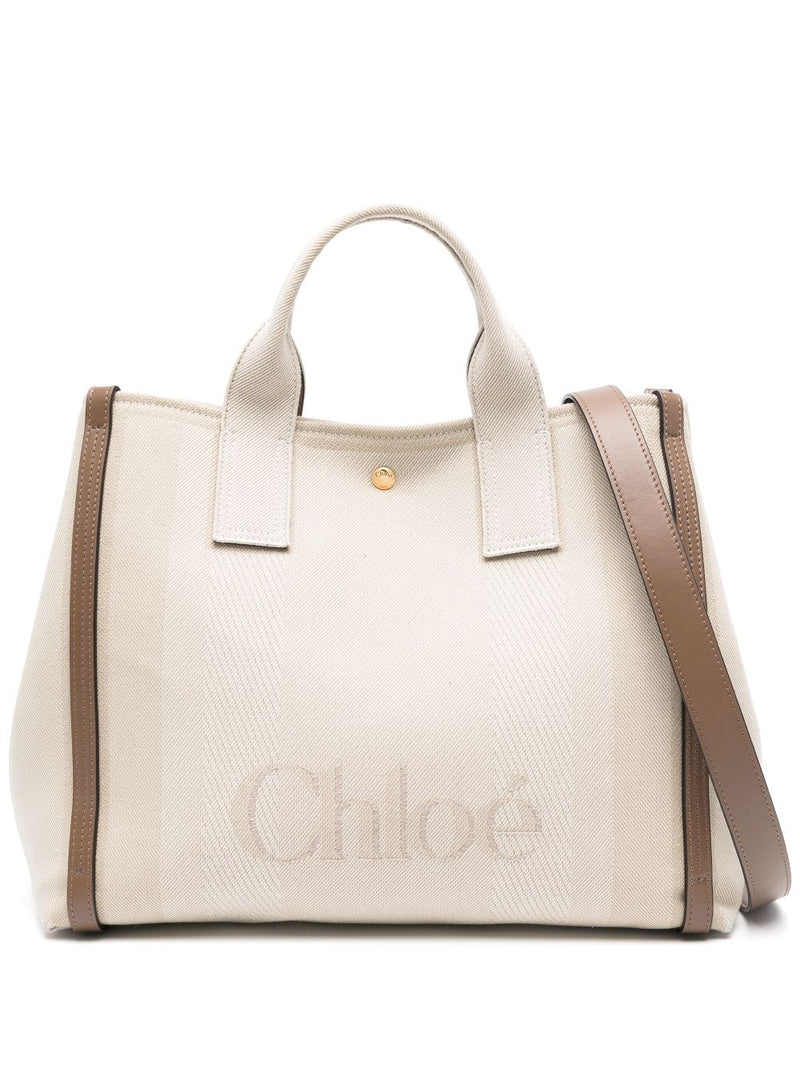 Chloé Carry Canvas Tote Bag Variant 2 | Urbalenti™ NYC