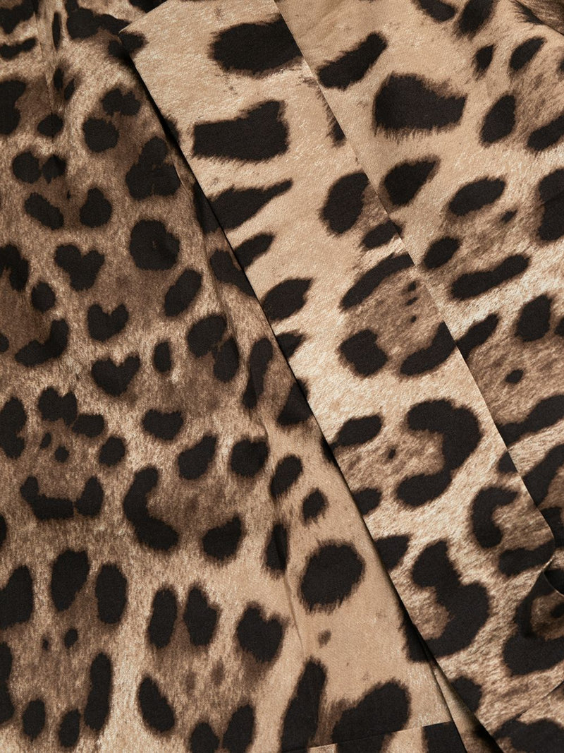 Dolce & Gabbana -Leopard-print tailored shorts. | Urbalen... | Urbalenti™ NYC