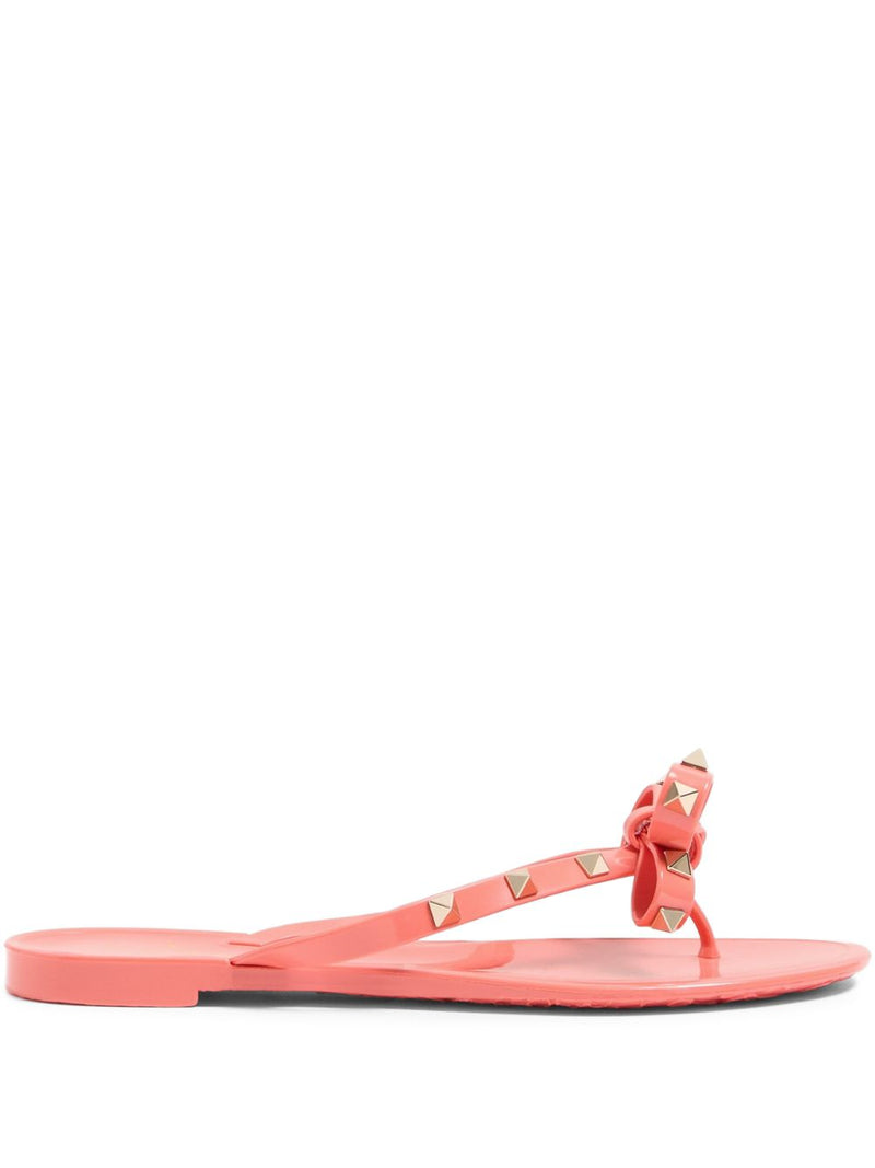 Valentino Garavani Rockstud Rubber Slipper - Studded | Urbalenti™ NYC