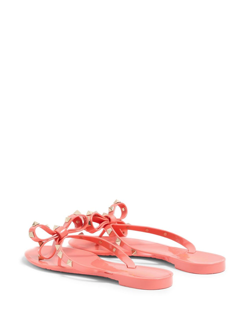 Valentino Garavani Rockstud Rubber Slipper - Studded | Urbalenti™ NYC