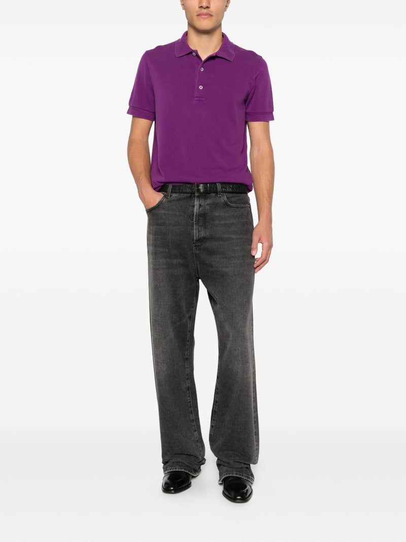 Tom Ford Cotton blend polo shirt | Urbalenti™ NYC