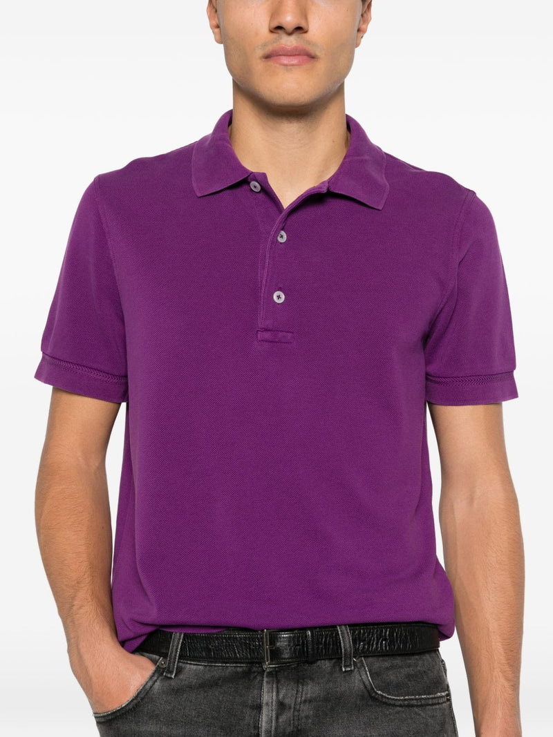Tom Ford Cotton blend polo shirt | Urbalenti™ NYC