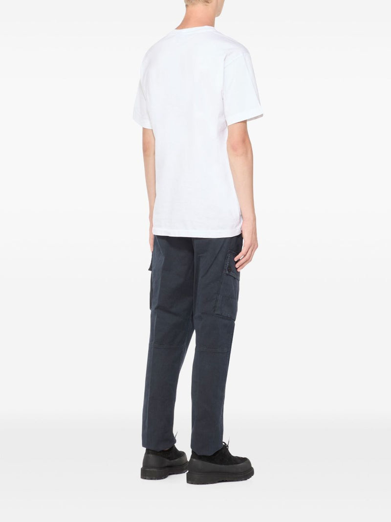 Stone Island Logo cotton t-shirt | Urbalenti™ NYC