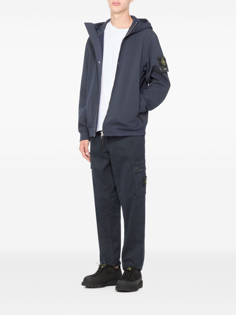 Stone Island Logo cotton t-shirt | Urbalenti™ NYC