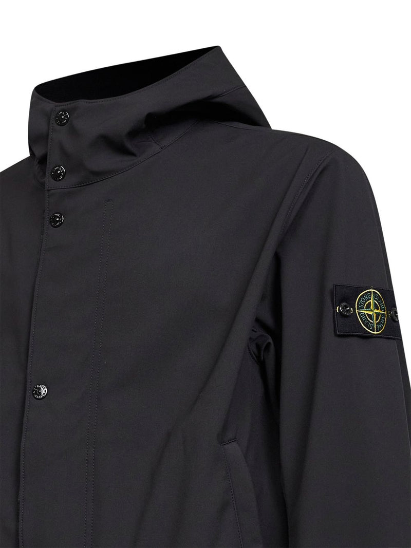 Stone Island Hooded blouson jacket | Urbalenti™ NYC