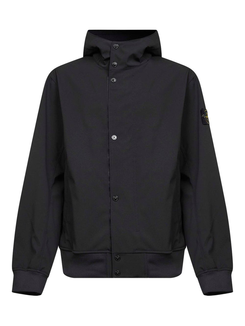 Stone Island Hooded blouson jacket | Urbalenti™ NYC