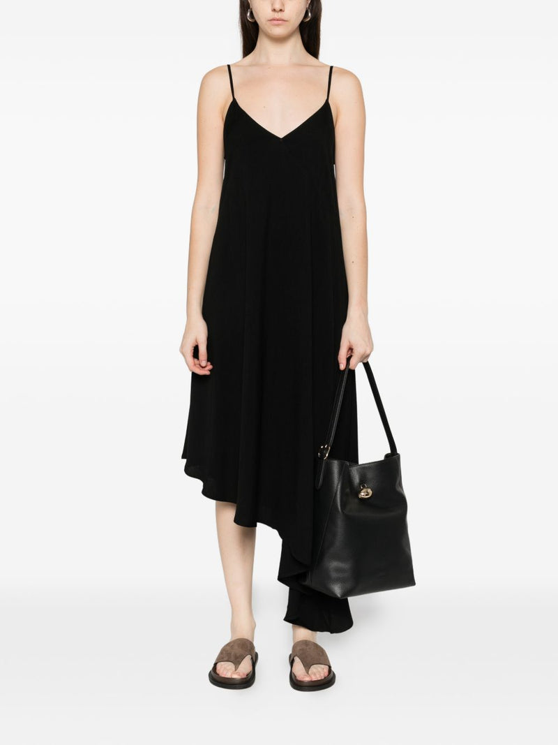 HERSKIND Herskind V-neck Sullivan asymmetric dress
