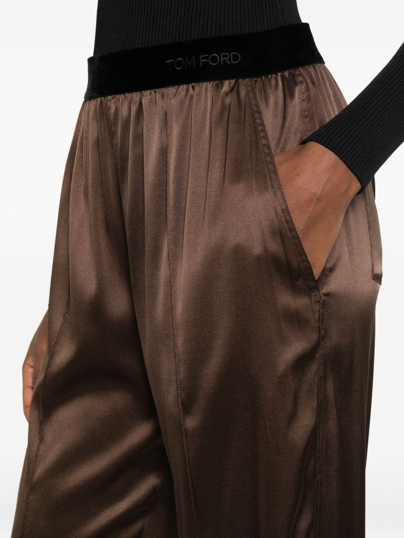 Tom Ford Pajama silk trousers Variant 3 | Urbalenti™ NYC