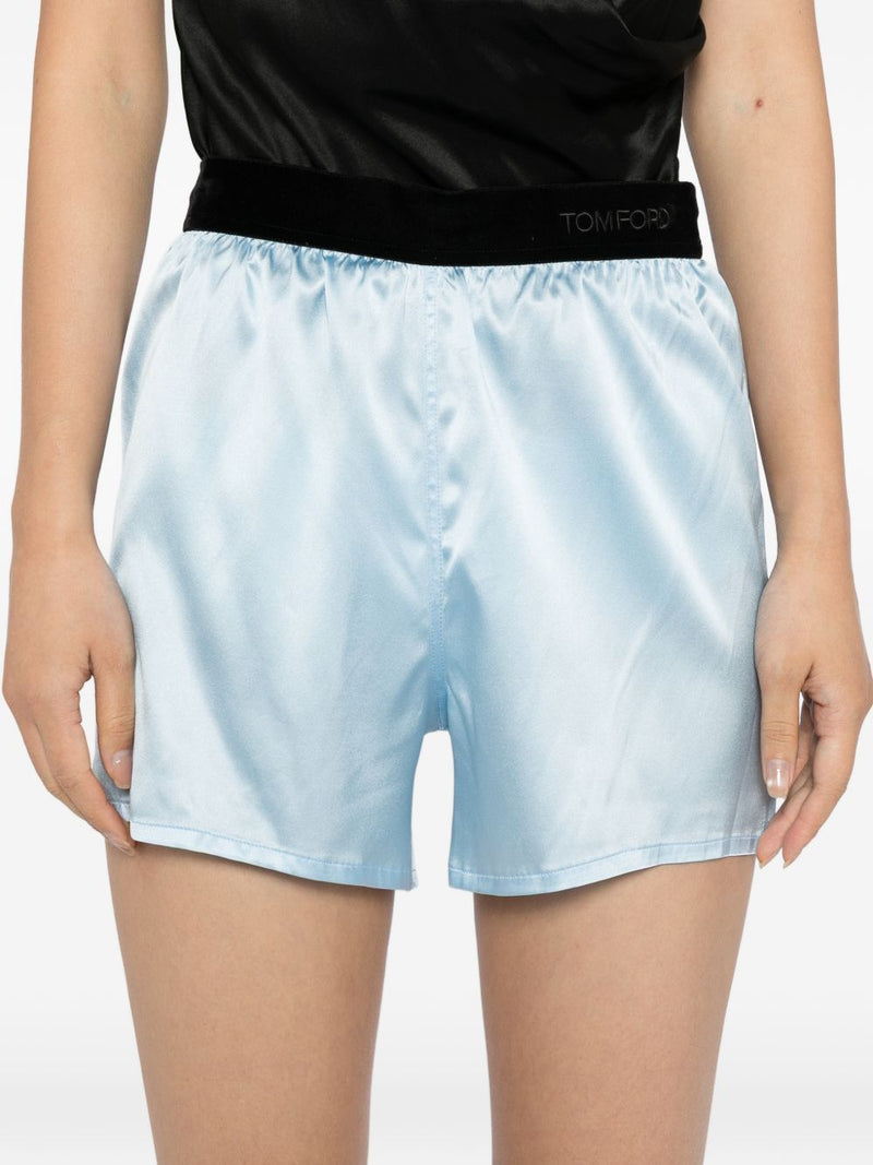 Tom Ford Silk pajama shorts Variant 4 | Urbalenti™ NYC