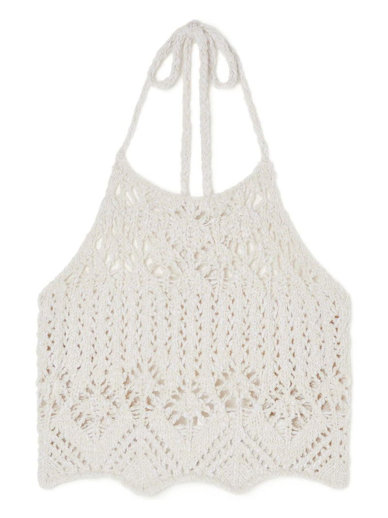 Alanui Alanui Lagoon Romance cotton top