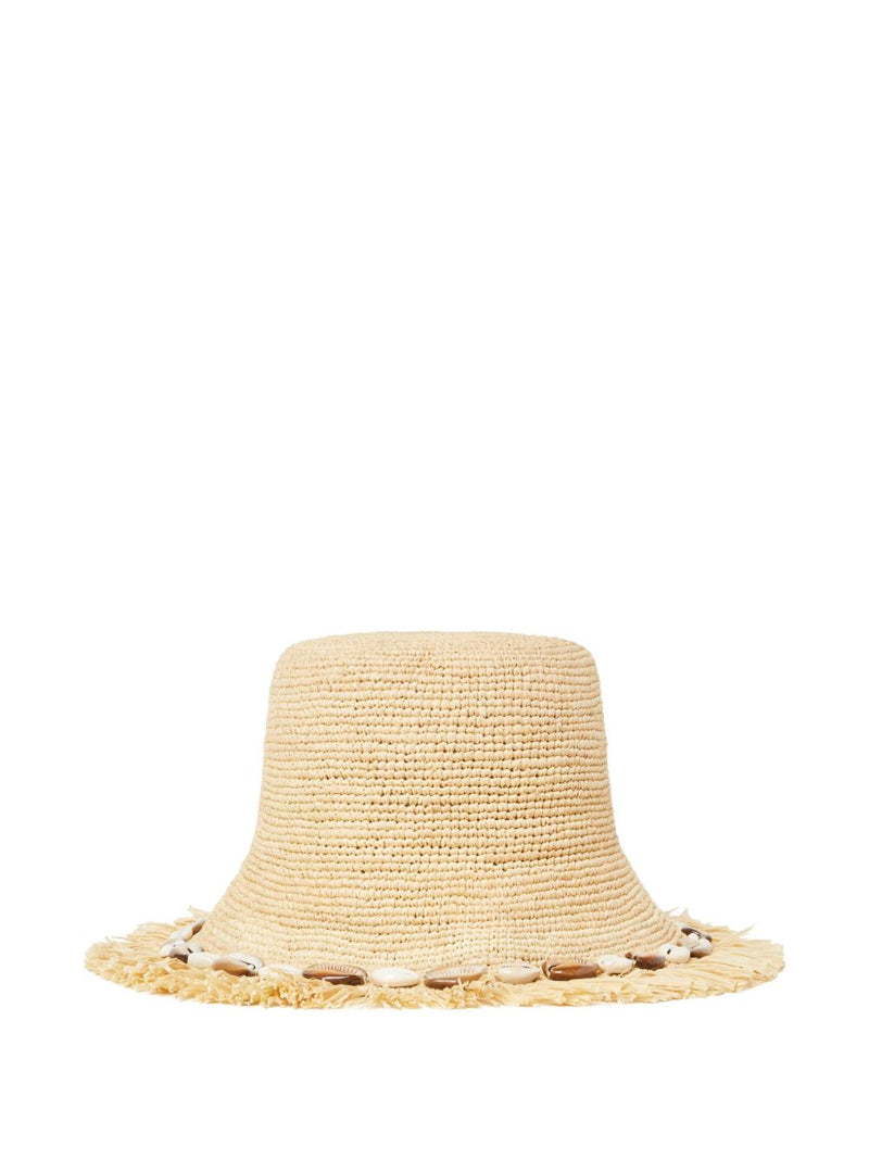 Alanui Alanui Chasing The Shadows Raffia Hat
