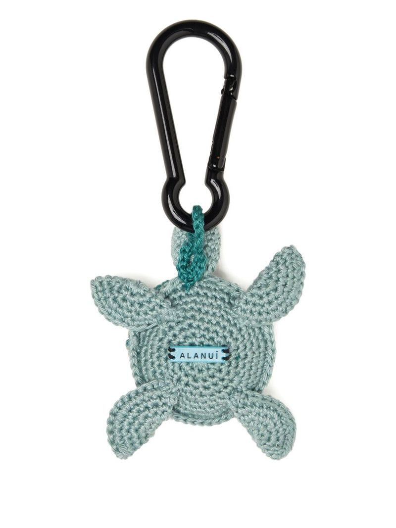 Alanui Alanui Handmade Turtle Crochet Key Holder