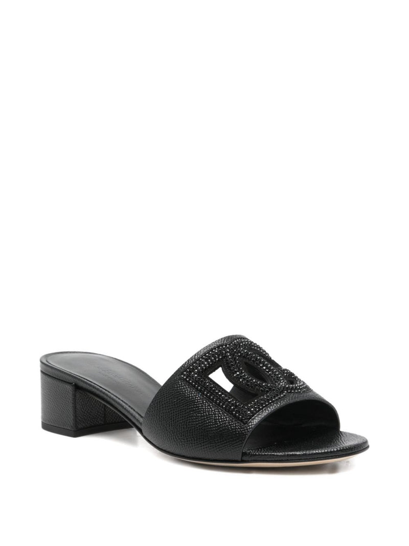 Dolce & Gabbana -DG logo mules 40 mm | Urbalenti™ NYC