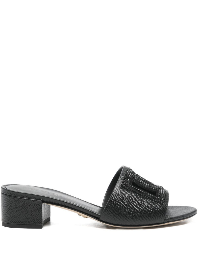 Dolce & Gabbana -DG logo mules 40 mm | Urbalenti™ NYC