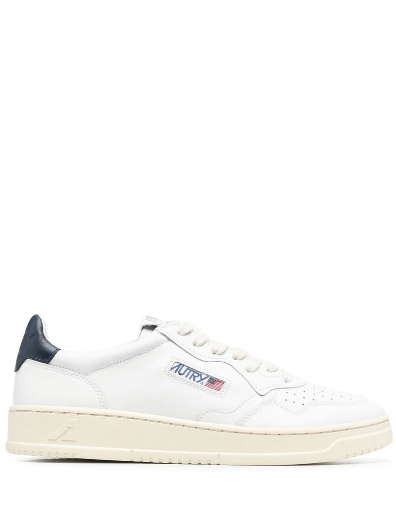 Autry Medalist Low Sneakers - White / Navy | Urbalenti™ NYC