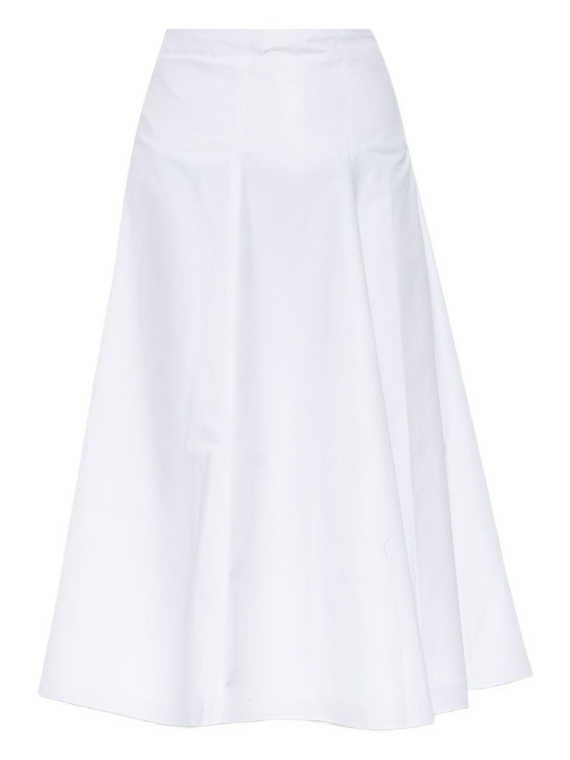 JACQUEMUS A-line silhouette La Jupe Triangle midi skirt | Urba... | Urbalenti™ NYC