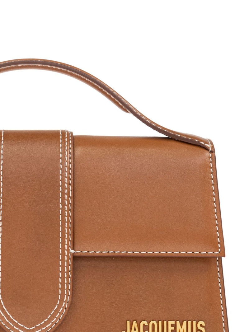 JACQUEMUS Le Grand Bambino leather handbag | Urbalenti™ NYC