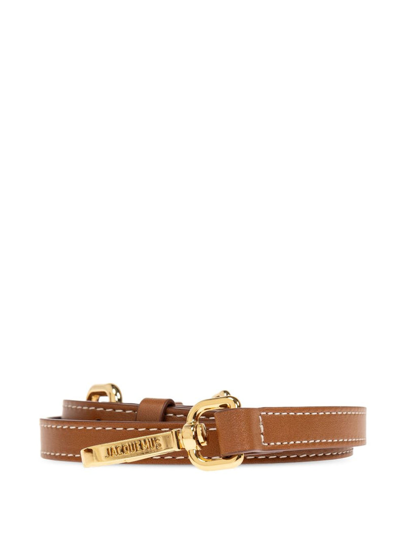 JACQUEMUS Le Grand Bambino leather handbag | Urbalenti™ NYC