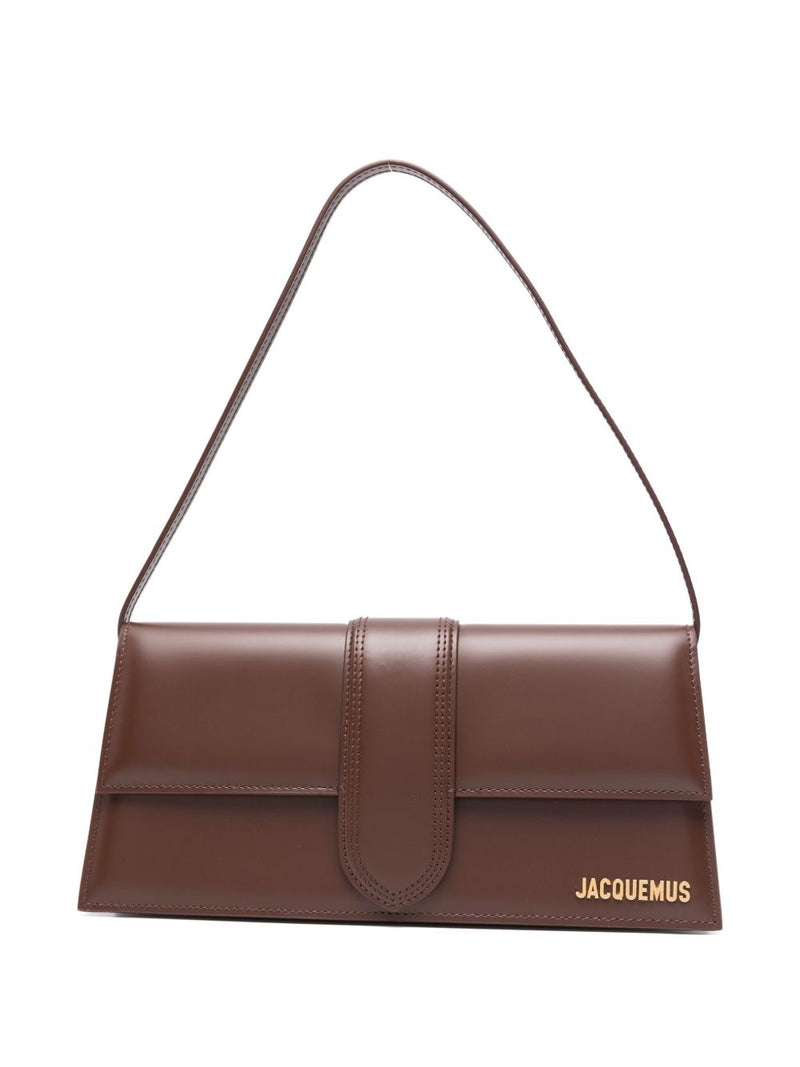 JACQUEMUS Le Bambino long leather shoulder bag | Urbalenti™ NYC