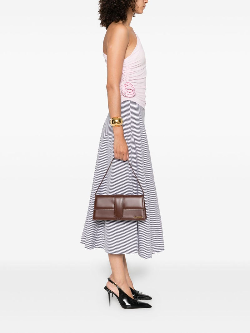JACQUEMUS Le Bambino long leather shoulder bag | Urbalenti™ NYC