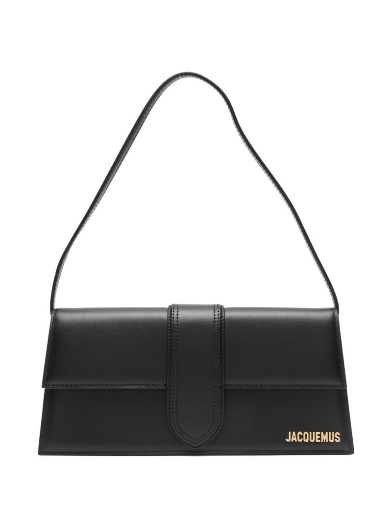 JACQUEMUS Le Bambino long leather shoulder bag | Urbalenti™ NYC