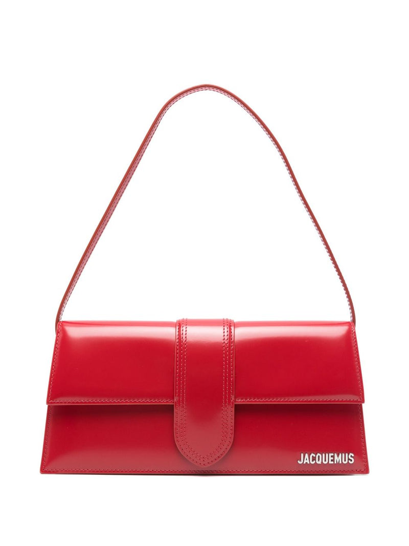 JACQUEMUS Le Bambino long leather shoulder bag | Urbalenti™ NYC