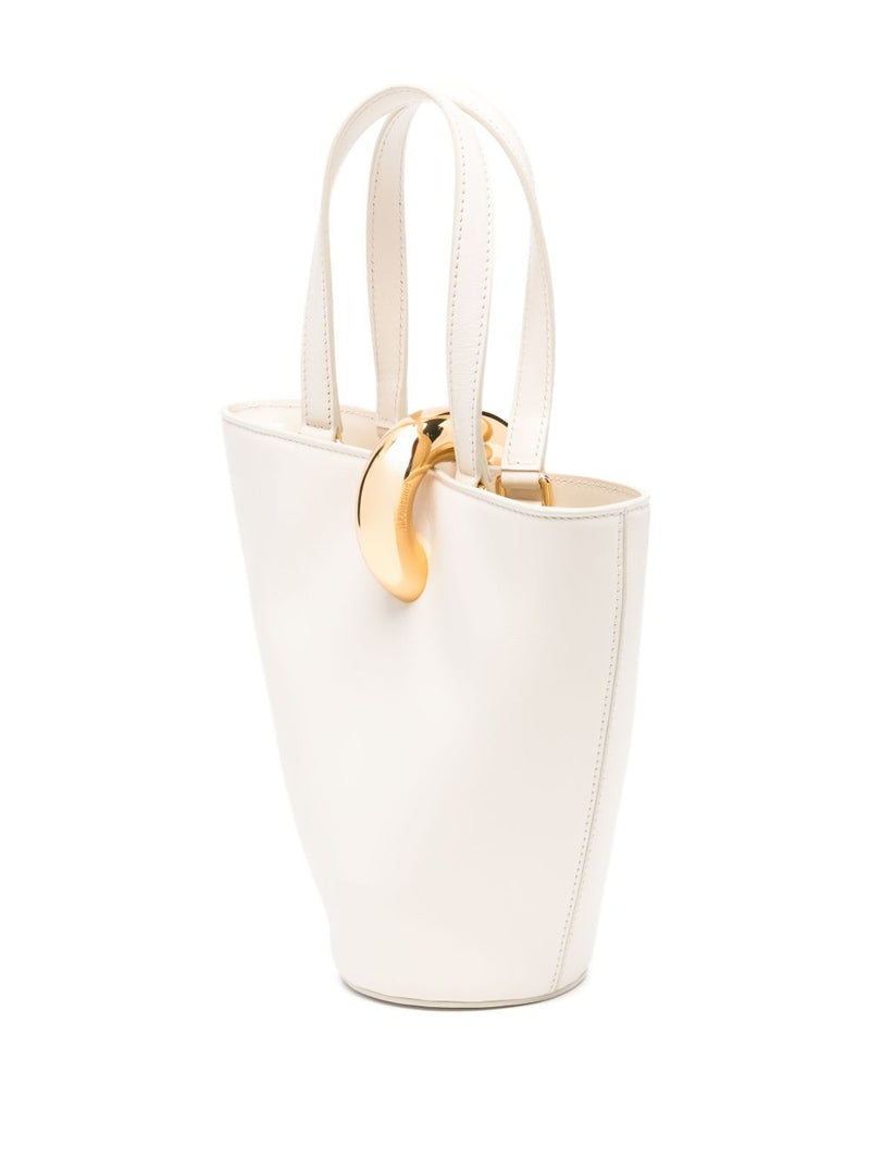 JACQUEMUS Le Petit Bambola leather bucket bag | Urbalenti™ NYC