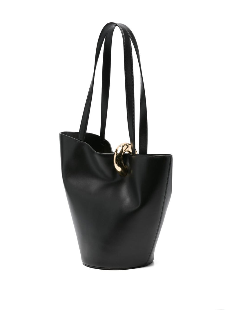JACQUEMUS Le Bambola Moyen leather bucket bag Variant 2 | Urbalenti™ NYC