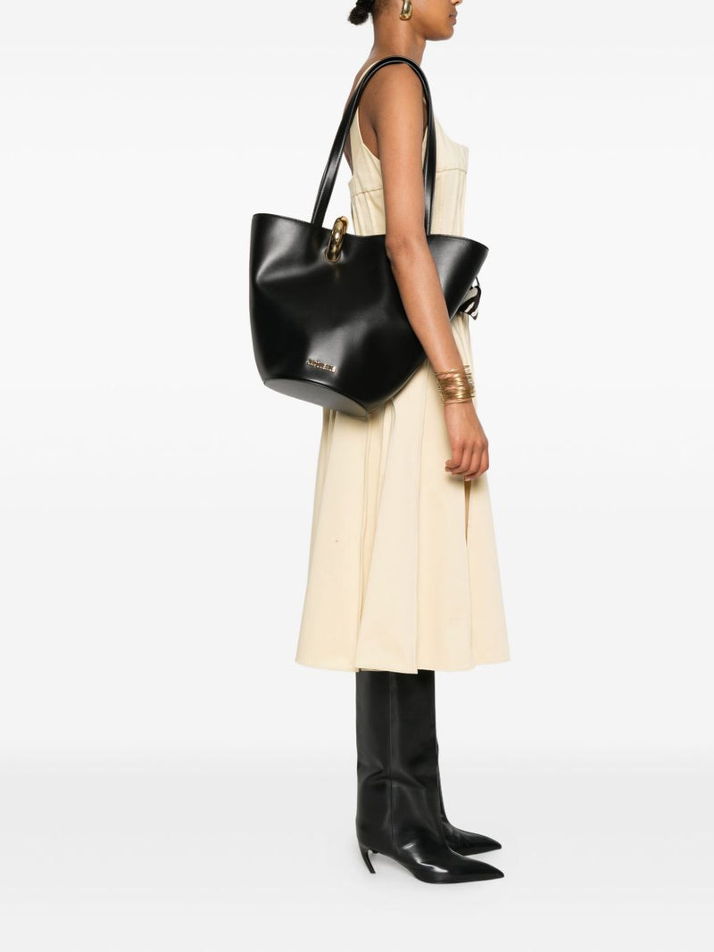 JACQUEMUS Le Bambola Moyen leather bucket bag Variant 2 | Urbalenti™ NYC