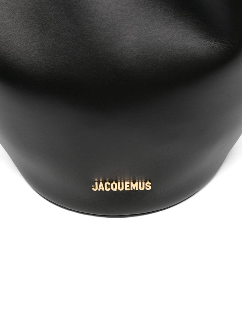 JACQUEMUS Le Bambola Moyen leather bucket bag Variant 2 | Urbalenti™ NYC