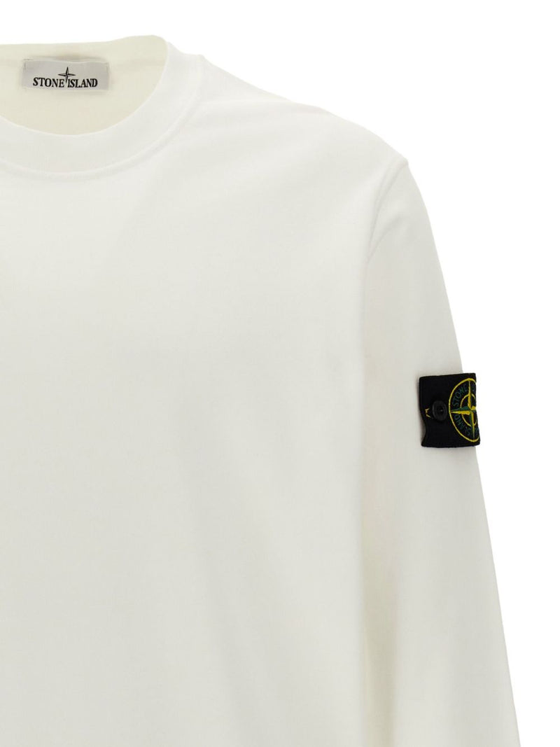 Stone Island Sweaters Ivory - Cotton | Urbalenti™ NYC