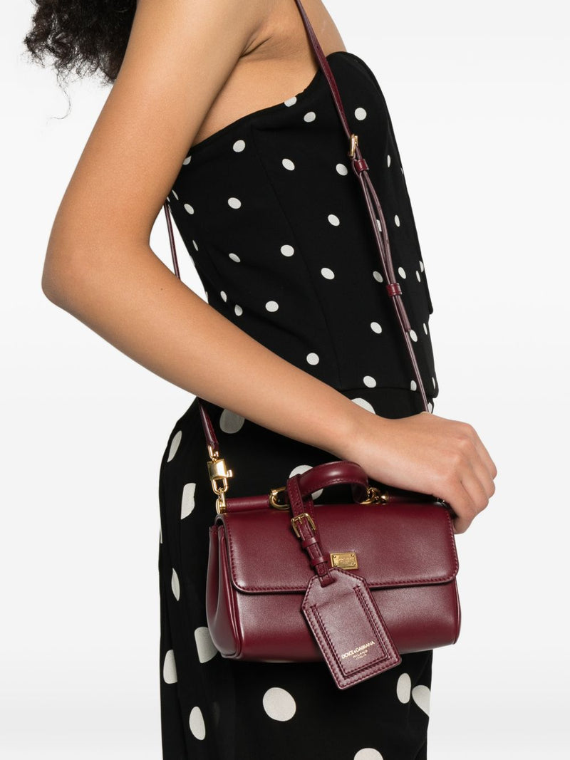 Dolce & Gabbana My Sicily Mini Handbag In Plongé Calfskin - Leather | Ur... | Urbalenti™ NYC