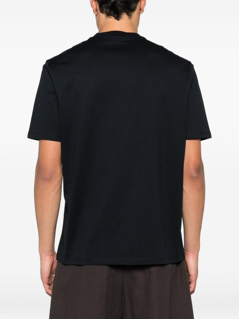 Emporio Armani Logo cotton t-shirt | Urbalenti™ NYC