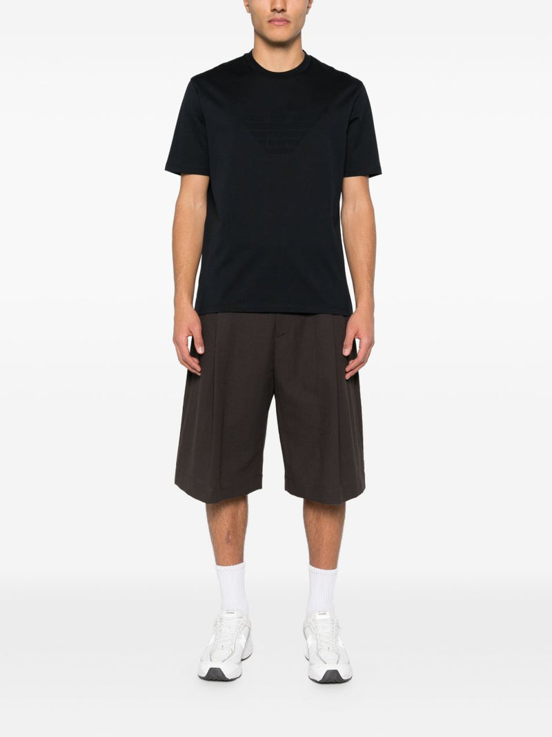Emporio Armani Logo cotton t-shirt | Urbalenti™ NYC