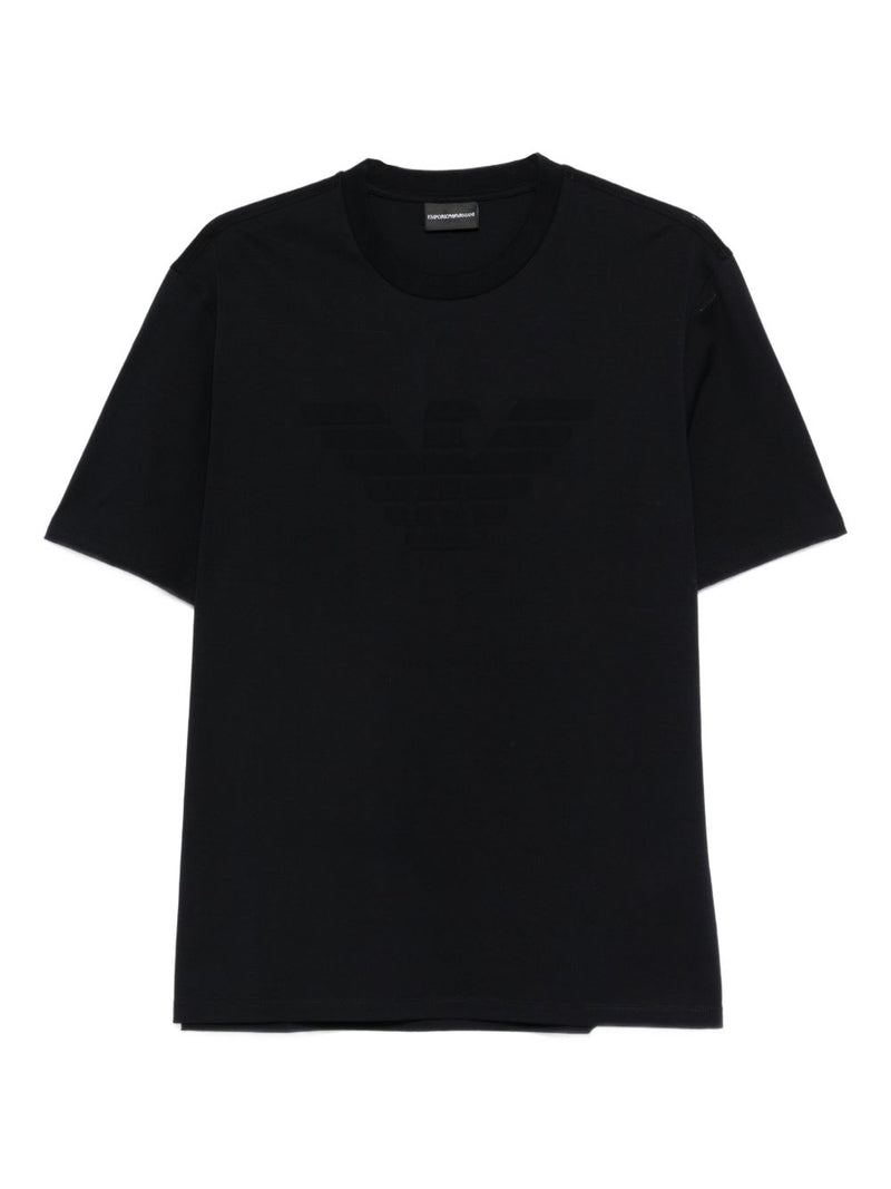 Emporio Armani Logo cotton t-shirt | Urbalenti™ NYC